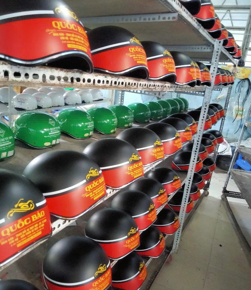 In nón bảo hiểm công ty, mẫu mã độc quyền, chất lượng bền đẹp