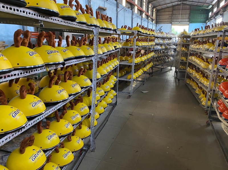 Mẫu nón bảo hiểm kiểu mới phù hợp cho quà tặng trẻ em, sự kiện đông người