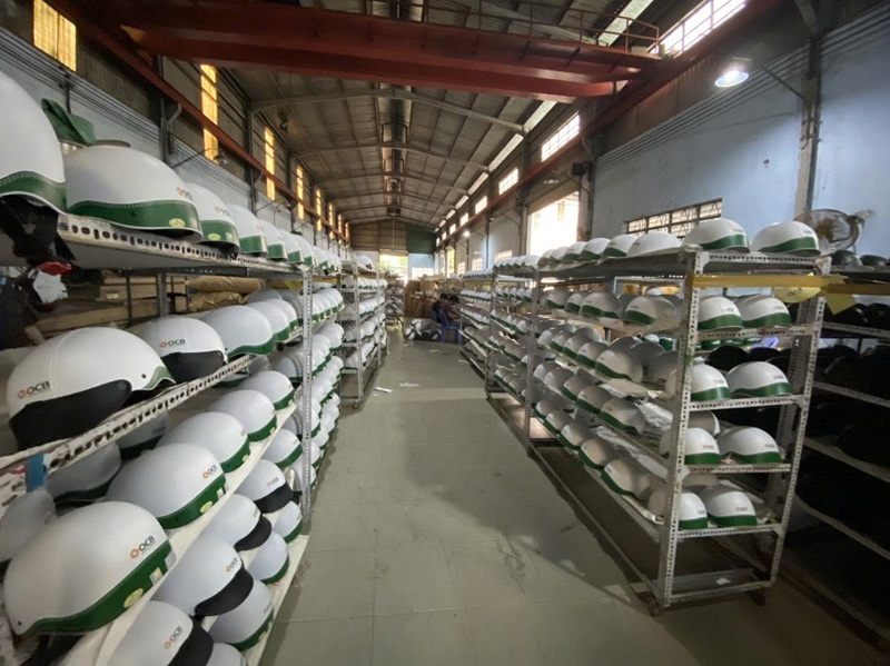 Nón bảo hiểm in logo quà tặng sự kiện, giá tận xưởng uy tín