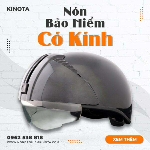 NÓN BẢO HIỂM GIẤU KÍNH – CK6