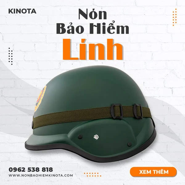 NÓN BẢO HIỂM QUÂN ĐỘI – NL7
