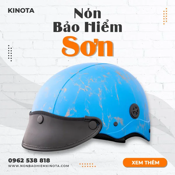 NÓN BẢO HIỂM SƠN CÓ LỖ THOÁT KHÍ – A6