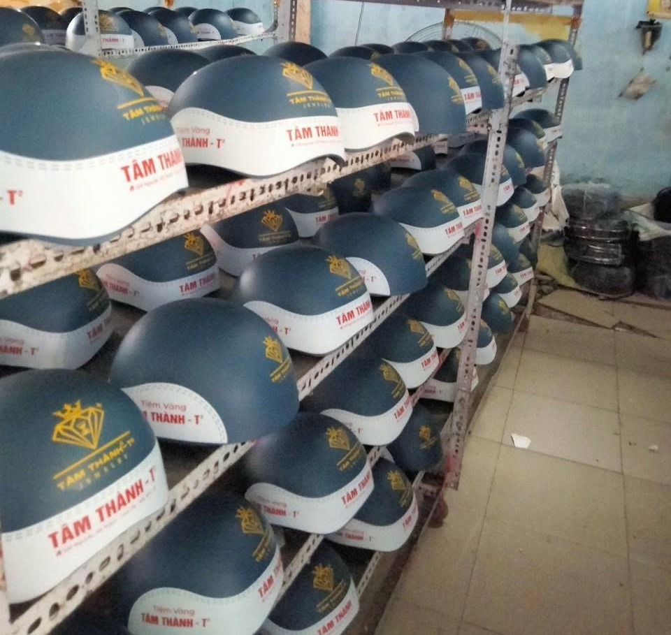 Xưởng sản xuất nón bảo hiểm số lượng lớn, giá sỉ